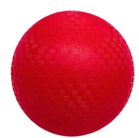 Playground Ball, Rubber, 8.5 inch Diameter, Kids Outdoor Sports, Ages 3+ by MinnARK