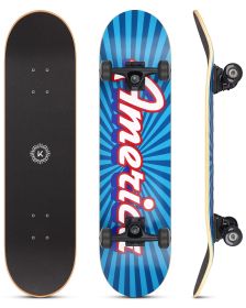 Skateboard-light flag