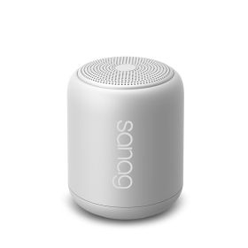 Built-in Noise Reduction Microphone Wireless Speakers Loud Stereo Booming Bass For Home And Outdoor (Color: grey)